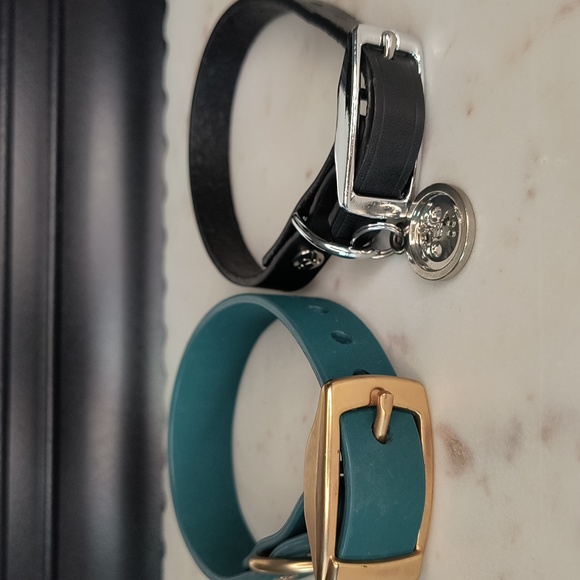 The Leather Snob Dog Collars Set - Picture 2 of 2